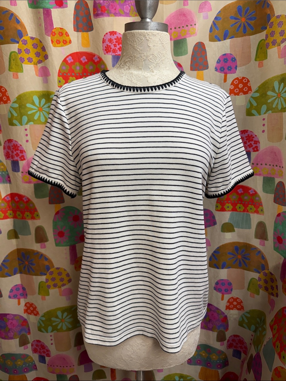 Teddi Rose S/S Blouse. Medium